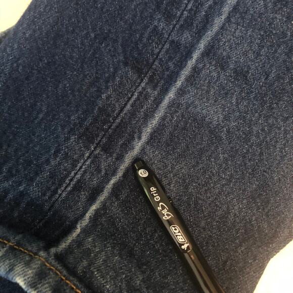 Vintage Y2k Levi's 501 501XX Blue Classic Straight Button Fly Denim Jeans 31x36 - Picture 10 of 13